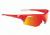 Spy Optic Screw Sunglasses, Red Frame, Bronze w/ Red Spectra Lens 673019512083