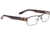 Spy Optic Single Vision Prescription Eyeglasses - Trenton 55 - Chestnut/Dark Tort Frame SRX00055RX