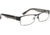 Spy Optic Single Vision Prescription Eyeglasses - Trenton 55 - Matte Black/Smoke Frame SRX00053RX