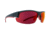 Spy Optic Sprinter Sunglasses, Matte Black Ansi Rx Frame, Happy Gray/Green w/Red Flash Lens, 673502243673