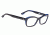 Spy Optic Mona Single Vision Prescription Eyeglasses, Black/Blue Horn Frame-573254086000SV