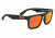 Spy Optic The Fold Single Vision Prescription Sunglasses, Matte Black Frame, Bronze W/ Red Spectra Lens-673174374083SV
