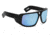 Spy Optic Touring Sunglasses w/ Matte Black Frame &amp; Grey Blue Multilayer Lens