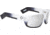 Spy Optic Touring Sunglasses - White Lightning Frame and Grey W/ Silver Mirror Lens 670795787143