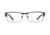 Spy Optic Trenton Single Vision Prescription Eyeglasses, Matte Black/Matte Black Frame, 573487849000SV