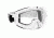 Spy Optic Whip MX Goggles, White Enduro Frame, Dual Clear Antifog Lens 320791683115