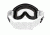 Spy Optic Whip MX Goggles w/ White Sabbath Frame &amp; Clear Antifog Lens w/ Posts