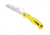 Spyderco Atlantic Salt Yellow FRN Handle, H-1 Serrated Blade Fold Knife C89SYL