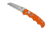 Spyderco Autonomy Automatic Folding Knife, 3.7in, H-1 Steel, Drop Point Blade, G-10, Orange Handle, C165GSOR