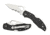 Spyderco Byrd Black Meadowlark 2 Combo Blade Folding Knife, BY04PSBK2