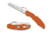 Spyderco Byrd Orange Cara Cara 2 Serrated Folding Lockback Knife, BY17SOR2