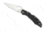 Byrd by Spyderco Cara Cara 2 Folding Knife, 95 mm, Stainless Steel Plain Blade, G-10 Black Handle, BY03GP2