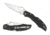 Byrd by Spyderco Cara Cara 2 Folding Knife, 95 mm, Stainless Steel Plain Blade, G-10 Black Handle, BY03GP2
