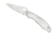 Byrd by Spyderco Cara Cara 2 Folding Knife, 95 mm, Stainless Steel Plain Blade, Stainless Steel Handle, BY03P2