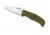 Spyderco Caribbean Folding Knife, 3.7in, LC200N, Spyder, Drop Point Blade, G-10, Black/Yellow Handle, C217GPSF