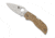 Spyderco Chaparral Folding Knife, 2.80in, CTS XHP, Leaf Blade, Birdseye Maple, Wood Handle, C152WDP