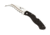Spyderco Civilian Black G-10 Handle, Serrated Blade Fold Knife C12GS