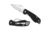 Spyderco Crow 2 G-10 Plain Edge Folding Knife, Black BY09GP2