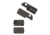 Spyderco Dog Tag Folder Folding Knife, 1.2in, CPM S30V, Drop Point, Plain Edge, Black Blade, Carbon Fiber/G-10 Laminate, Carbon Fiber Handle, C188CFBBKP