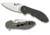Spyderco Domino Carbon Fiber/Titanium Folding Knife w/ CTS-XHP Plain Edge Blade C172CFP