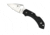 Spyderco Dragonfly 2 Lightweight Folding Knife, 2.313in, VG-10 Plain, Leaf Blade, FRN, Black Handle, C28PBK2