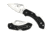 Spyderco Dragonfly 2 Lightweight Folding Knife, 2.313in, VG-10 Plain, Leaf Blade, FRN, Black Handle, C28PBK2