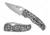 Spyderco Edgerati Folding Knife, 3.57in, CPM S30V, Satin, Clip Point Blade, Aluminum, Metalic Handle, 716104017942