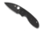 Spyderco Efficient Folding Knife, 3in, 8Cr13MoV, Drop Point Blade, PlainEdge, G-10 Black Handle, C216GPBBK
