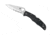 Spyderco Endura 4 Lightweight Folding Knife, 3.8in, VG-10, Partially Serrated Drop Point Blade, FRN Black Handle, C10PSBK