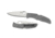 Spyderco Endura 4 Lightweight Folding Knife, 3.8in, VG-10, Drop Point, Full-Flat Grind, Plain Edge, Satin Finish, FRN Gray Handle, C10FPGY