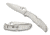 Spyderco Endura 4 Folding Knife, 3.8in, VG-10, Drop Point, FRN Silver Handle, C10P