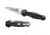 Spyderco EuroEdge Folding Knife, Black, C215GP