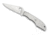 Spyderco Grasshopper Slipit Folding Knife, 2.27in, Sandvik 12C27, Drop Point, Plain Edge, Stainless Steel Handle, C138P
