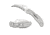 Spyderco Harpy Folding Knife, 2.75in, VG-10, Satin, Hawkbill Blade, Stainless Steel, Stainless Handle, 716104000050