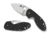 Spyderco Insistent Plain Edge Folding Knife, 2.48in, G-10, Tip-Up, Black, C246GP