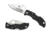 Spyderco Ladybug 3 Folding Knife, 1.9in, VG-10, Clip Point, FRN Black Handle, LBKP3