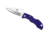 Spyderco Ladybug 3 Folding Knife, 1.9in, VG-10, Clip Point Blade, Purple FRN Handle, LPRP3