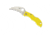 Spyderco Ladybug3 Salt Yellow FRN Handle, H-1 Hawkbill Fold Knife LYLS3HB