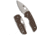 Spyderco Lil' Native Sprint Folding Knife, 2.42in, CPM 15V, Leaf Blade, G-10, Brown Handle, C230GPBN15V
