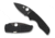 Spyderco Lil' Native Folding Knife, 2.42in, CPM S30V, Drop Point, Plain Edge, G-10 Black Handle, C230GPBBK