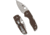 Spyderco Lil Native Mid Backlock Sprint Folding Knife, 2.42in, CPM 15V, G-10, Brown Handle, C230MBGPBN15V