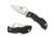 Spyderco Manbug FE Blade Folding Knife, 2in, VG-10, Clip Point Blade, FRN Black Handle, MBKP
