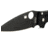 Spyderco Manix 2 Lightweight Plain Edge Folding Knife, FRCP Black, Black Blade C101PBBK2