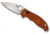 Spyderco Manix 2 Sprint Run Folding Knife, 3.37 in, REX45, FRCP, Burnt Orange, C101PBORE2