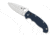 Spyderco Manix 2 XL Folding Knife, 3.86 in, CPM SPY27, Blue, G10, C95GPCBL2