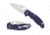 Spyderco Manix Folding Knife, Blue/Purple, C101GPDBL2