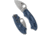 Spyderco Meerkat Lightweight Sprint Folding Knife, 2in, CPM SPY27, Clip Point Blade, FRN Black Handle, C64PCBL