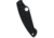 Spyderco Military 2 Folding Knife by Sal Glesser, 4in, CPM MagnaCut, Modified Clip, DLC, G-10, Black Handle, 716104018840