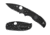Spyderco Native 5 Lightweight Folding Knife, 3.11in, CPM S30V Stainless Steel, Drop Point, Combination Edge, Black Blade, FRN Black Handle, C41PSBBK5