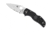 Spyderco Native 5 Lightweight Folding Knife, 2.95in, CPM S30V, Drop Point, Combination Edge, FRN Black Handle, C41PSBK5